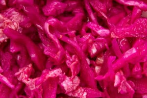purple cabbage - probiotics